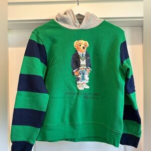 Polo Bear hoodie boys L (14/16)